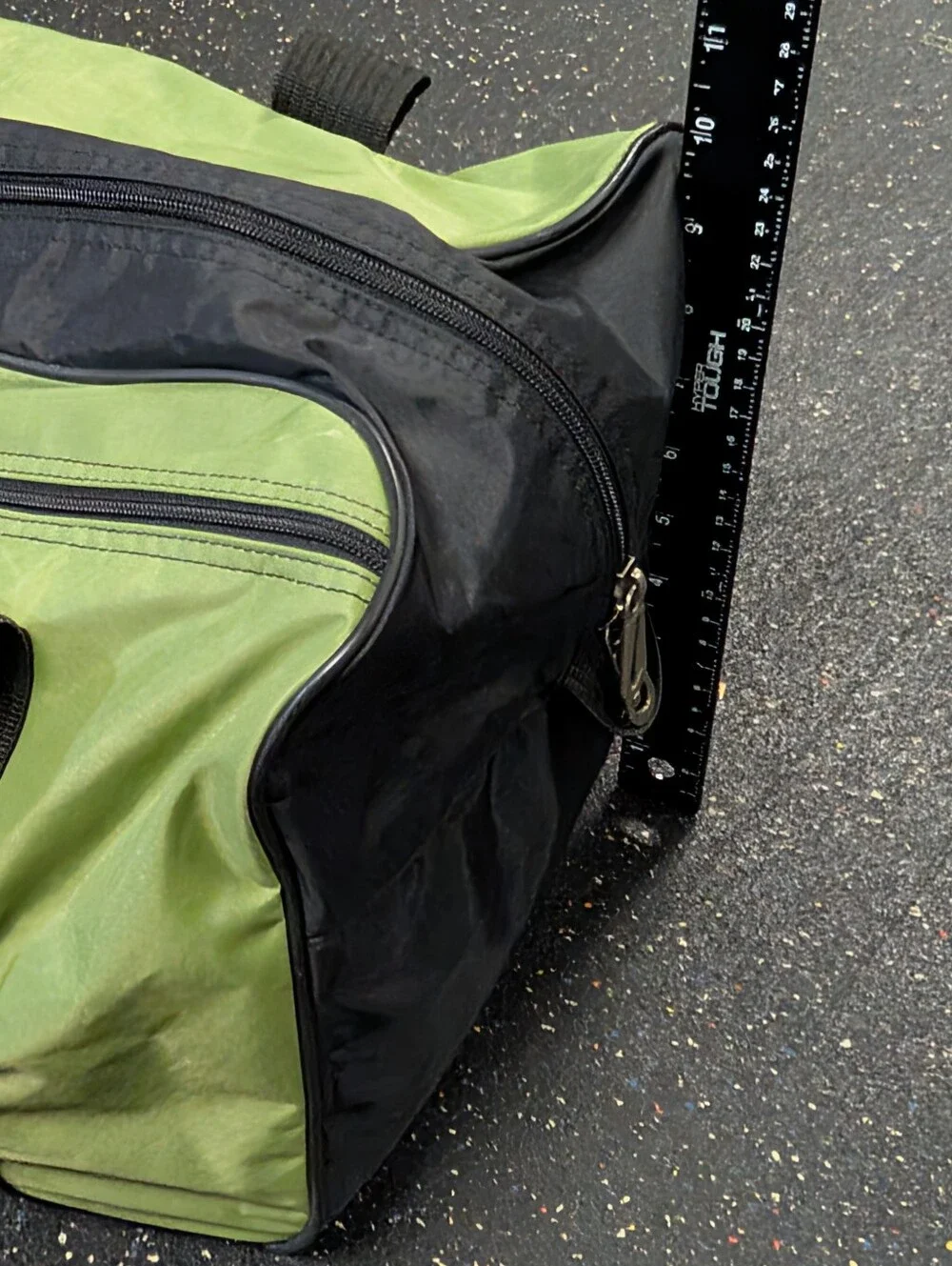 Vintage Nike 90s Military Green Sport Duffle Bag Swoosh Logo
